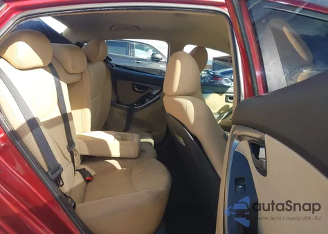 2013 Hyundai Elantra Gls from USA, damaged, VIN 5NPDH4AE9DH446538